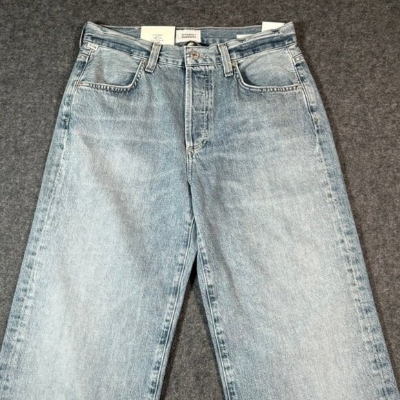 Citizens of Humanity Annina Straight Leg Trouser Jeans Womens Size 26 Light Wash - Picture 3 of 12